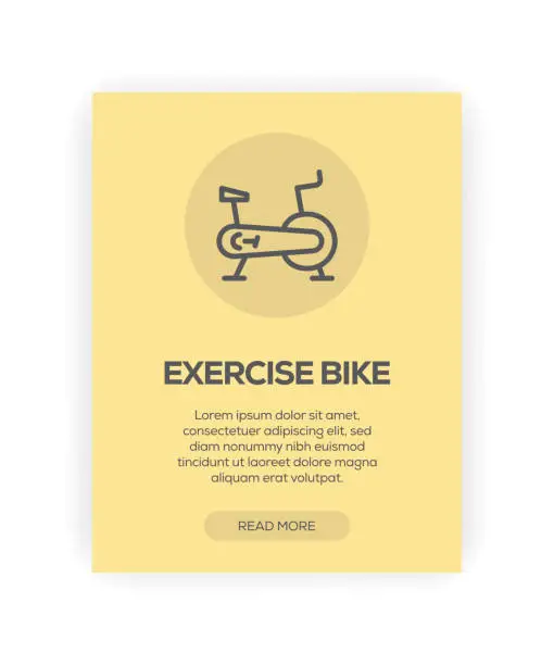 Vector illustration of Exercise Gym Sports Concept
