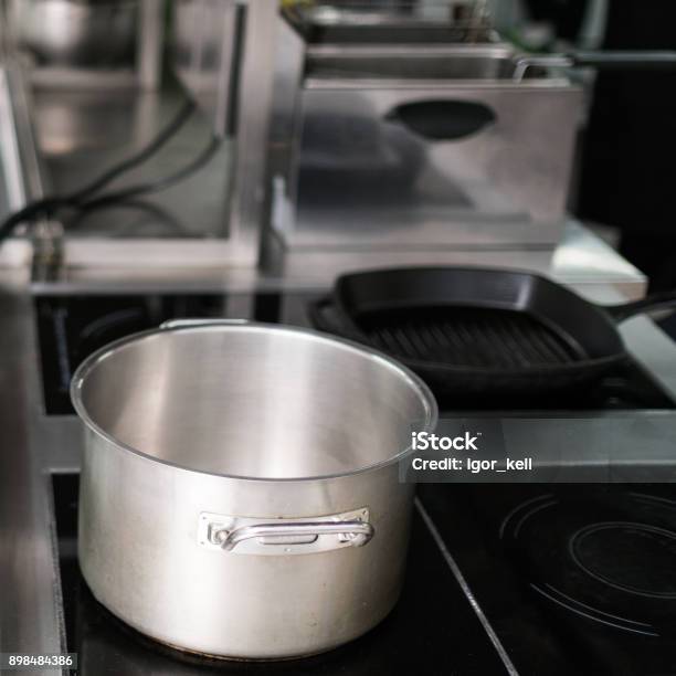 Blanching Vegetables In Big Cooking Pot Preparation Stock Photo - Download  Image Now - iStock