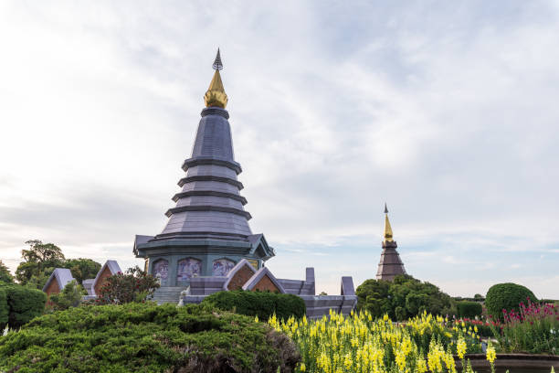 istock pagoda at Doi Inthanon National Park, Thailand 898500892