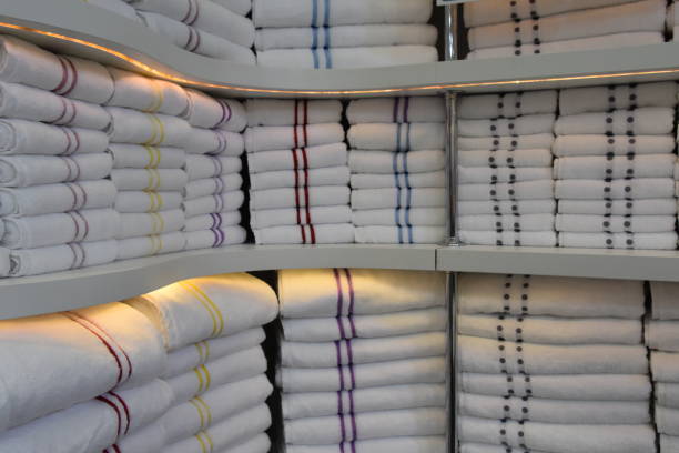 istock A pile of towels in the spa 898508462