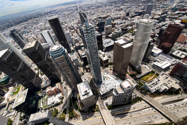 istock Los Angeles from the air 898517008