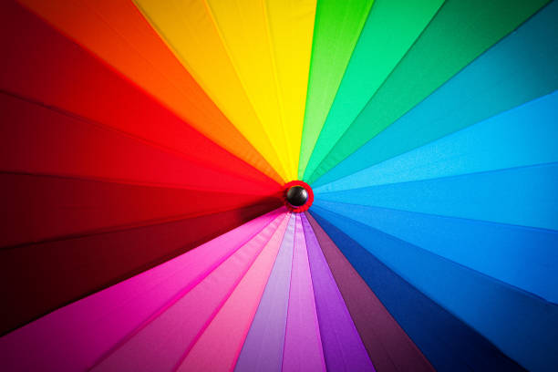 istock rainbow spectrum multicolored background of an umbrella 898538258