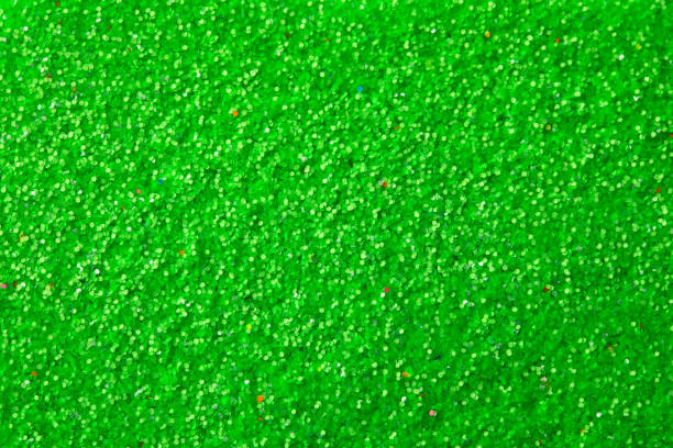 texture de poudre décoration paillettes vert - christmas paint powder paint green photos et images de collection