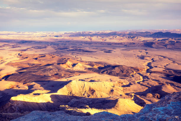 istock Makhtesh Ramon Crater in Negev desert, Israel 898545358