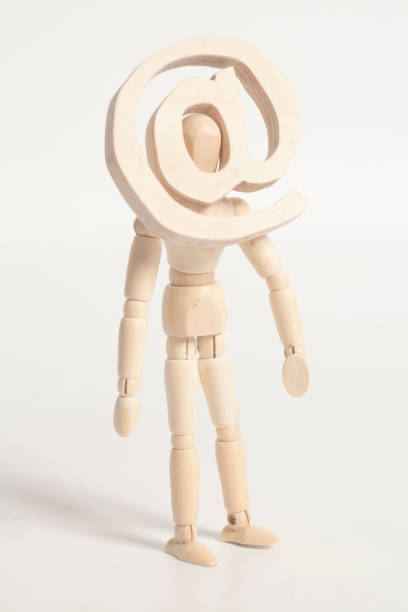istock Wooden artist mannequin 898545608