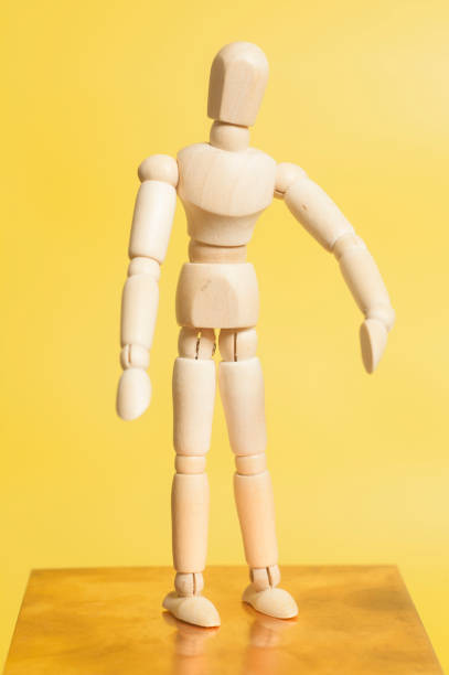 istock Wooden artist mannequin 898548088
