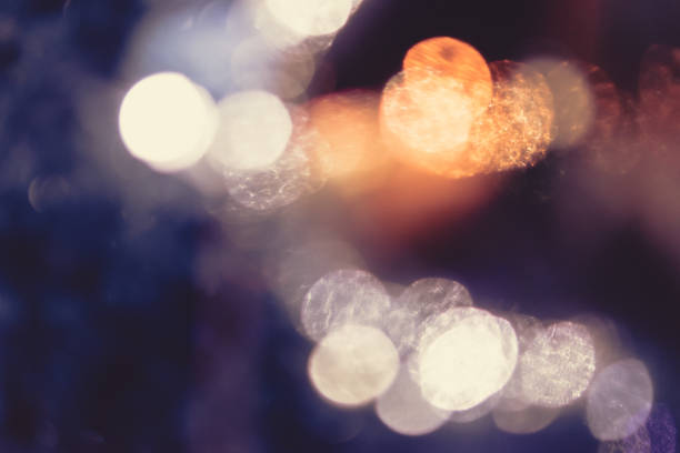 istock Merry Christmas Tree Lights Close Up Bokeh 898552124