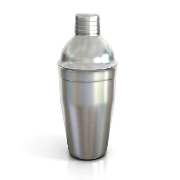 istock Cocktail shaker isolated on a white background 3d isolated illustration 898562498