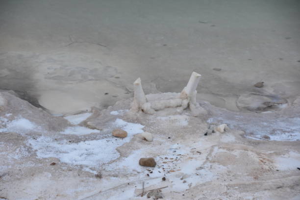 istock Chairs at the Dead Sea 898569840