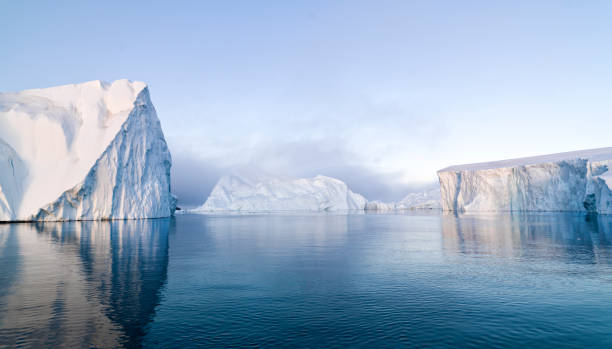 istock Arctic Icebergs on Arctic Ocean in Greenland 898590368