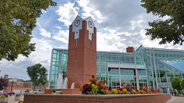 istock Medicine Hat's Impressive City Hall Exterior 898596346