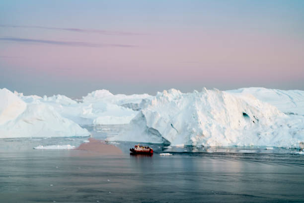 istock Arctic Icebergs on Arctic Ocean in Greenland 898608680