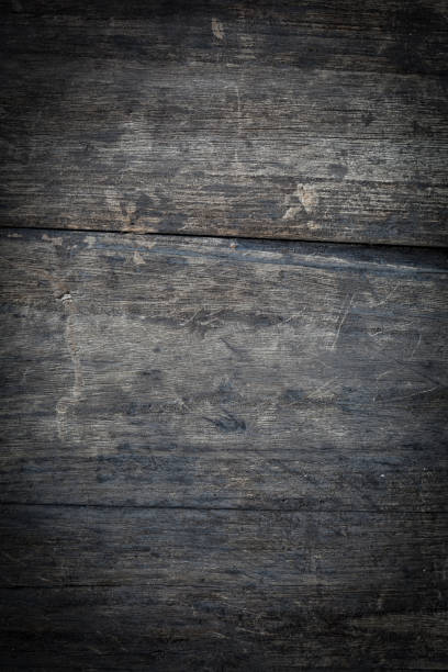 istock Natural weathering silhouette texture, wood texture background 898612256