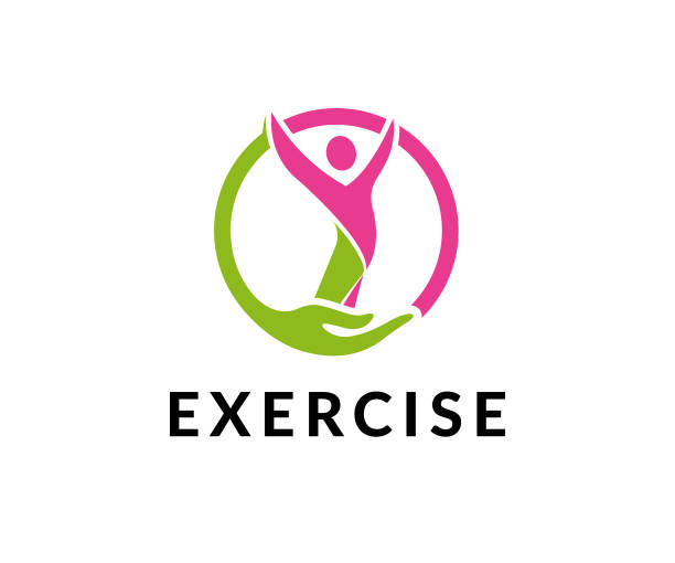 exercise gym vector icon gym, exercese, health, vector, icon exercise class icon stock illustrations