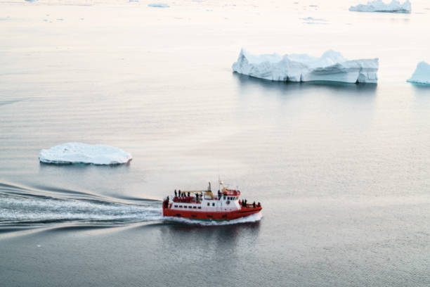 istock Arctic Icebergs on Arctic Ocean in Greenland 898616110