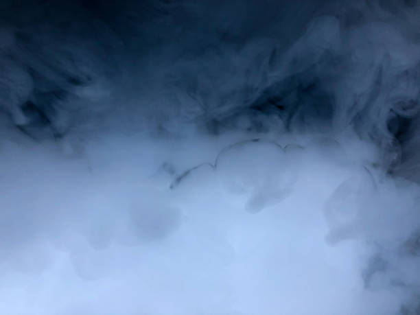 水で乾燥 - wispy smoke steam swirl ストックフォトと画像