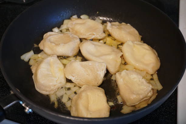 istock Homemade Pierogi Cooking 898616682