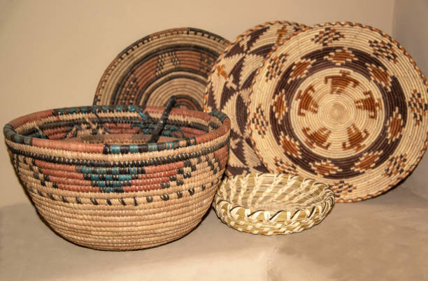 istock Native American Indian woven baskets make beautiful southwest decor 898619756