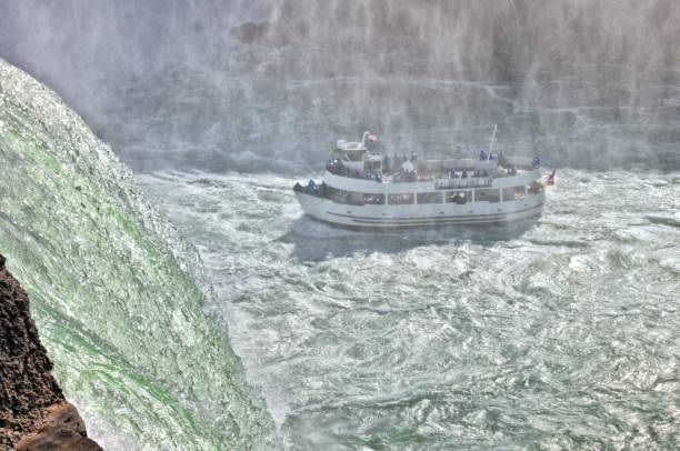 istock Boat in the Mist of Niagara Falls 898628730