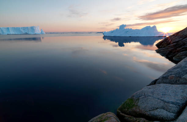 istock Arctic Icebergs on Arctic Ocean in Greenland 898634244