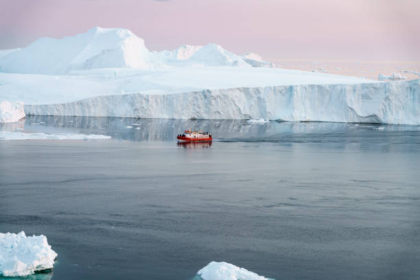 istock Arctic Icebergs on Arctic Ocean in Greenland 898636994