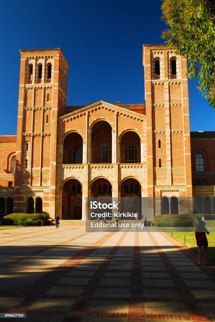 Royce Hall, UCLA Los Angeles, CA, USA September 23, 2008 The Center of the Art of Performance on the campus of UCLA, is housed in the historic Royce Hall in Los Angeles, California American Culture Stock Photo