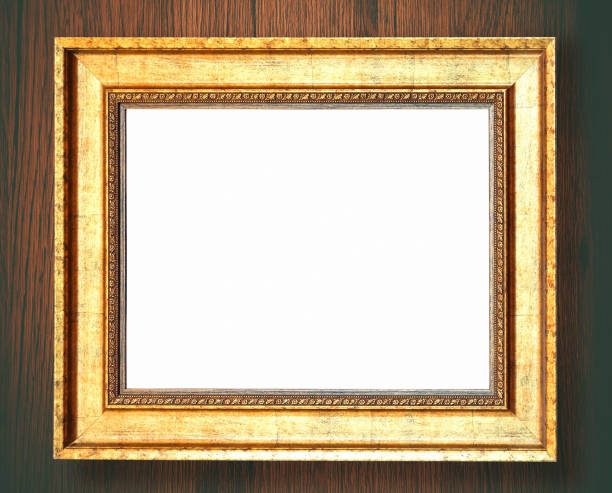 istock Old vintage rutic wooden picture frame 898645172
