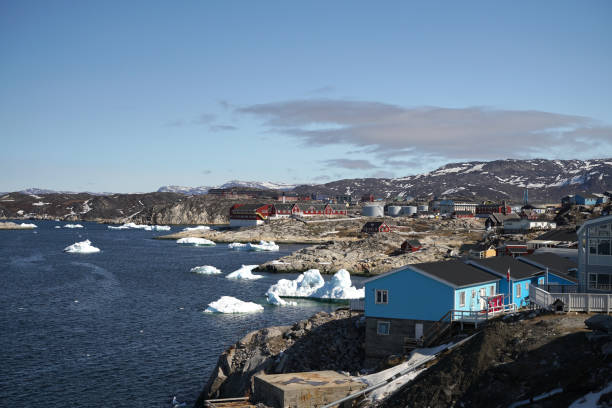 istock Arctic Icebergs on Arctic Ocean in Greenland 898653090