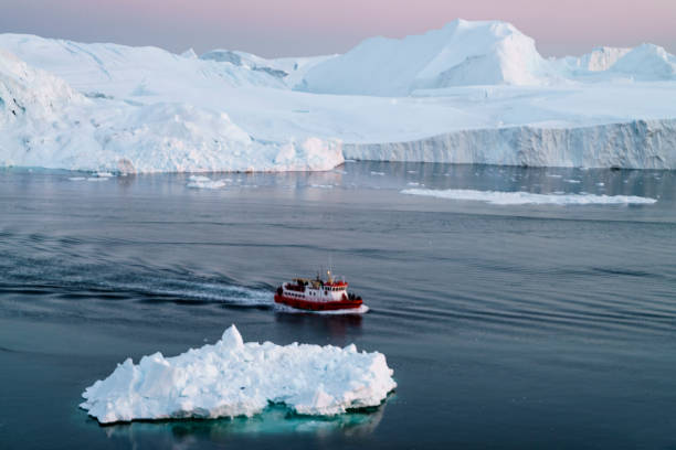 istock Arctic Icebergs on Arctic Ocean in Greenland 898655458