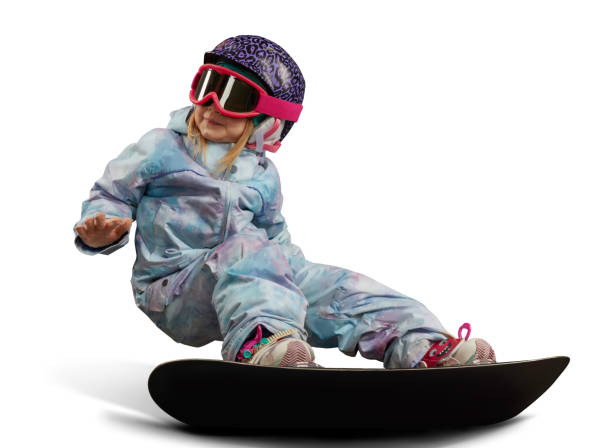 istock little snowboarder girl isolated 898655564