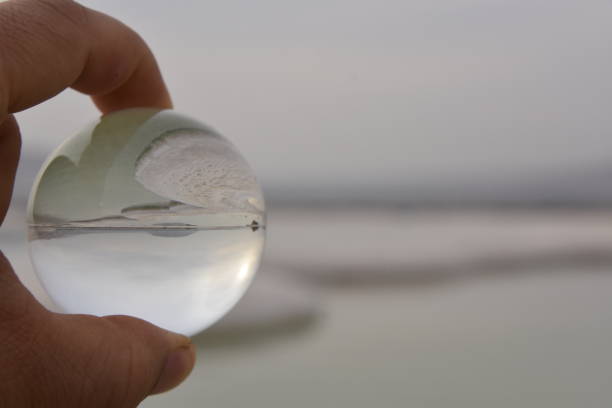 Dead Sea through a crystal ball