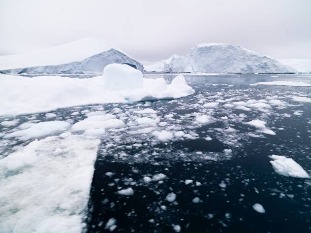 istock Arctic Icebergs on Arctic Ocean in Greenland 898683390