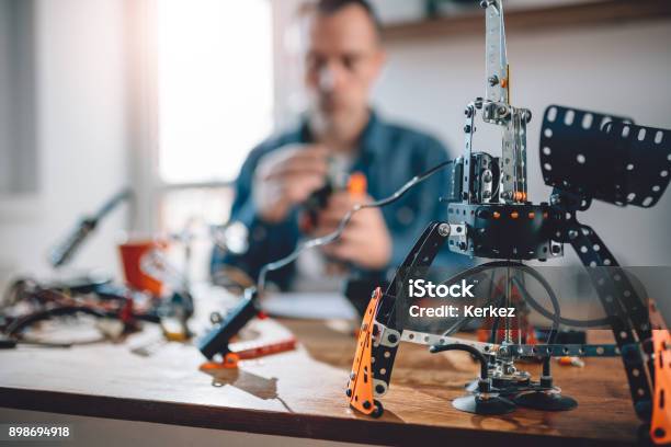 Diy Project Stock Photo - Download Image Now - Laboratory, Electronics Industry, Home Interior
