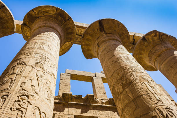istock Ancient ruins of Karnak temple in Egypt 898695190