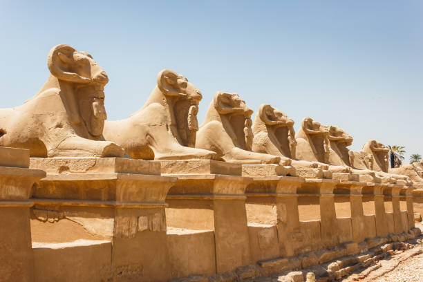 istock Ancient ruins of Karnak temple in Egypt 898695774
