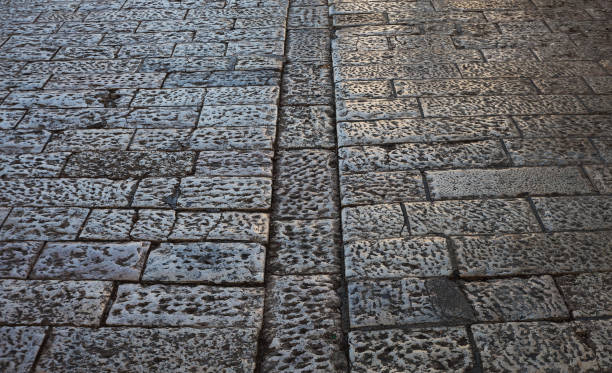 Natural sewer system in the Old City of Jerusalem.