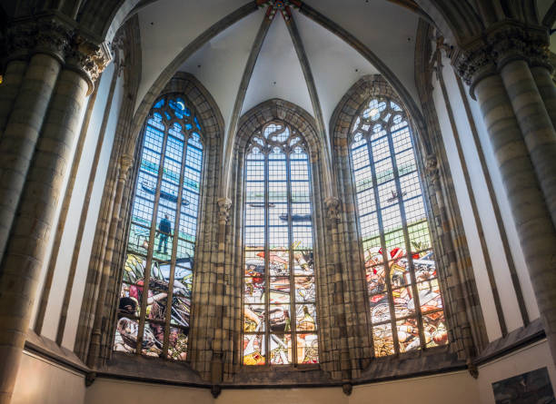 istock stained glass church windows 898716848