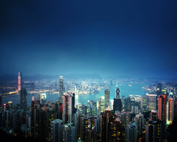 istock Hong kong from the Victoria peak 898719940
