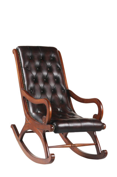 istock Leather rocking chair 898723888