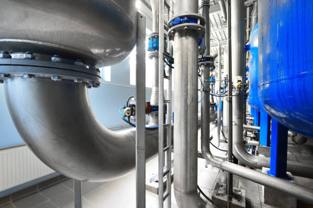 istock Industrial Water Treatment and Boiler Room 898724698