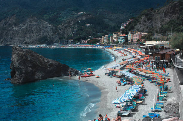 istock Beach at village Monterosso al Mare and Mediterranean Sea 898741448