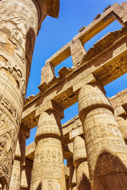 istock Ancient ruins of Karnak temple in Egypt 898748434