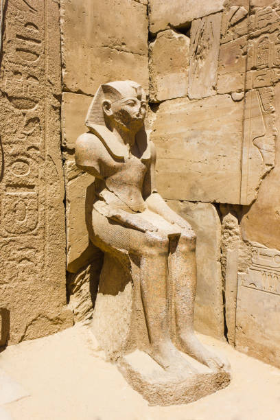 istock Ancient ruins of Karnak temple in Egypt 898748536
