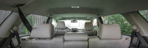 istock gray leather interior of car 898753184