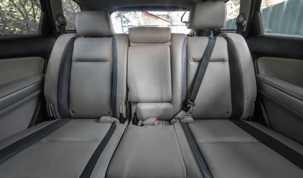 istock gray leather interior of car 898753280