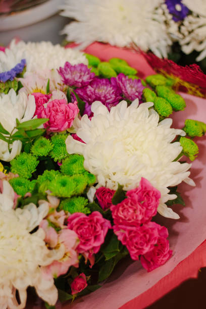istock Flower bouquet on celebration event. 898754442