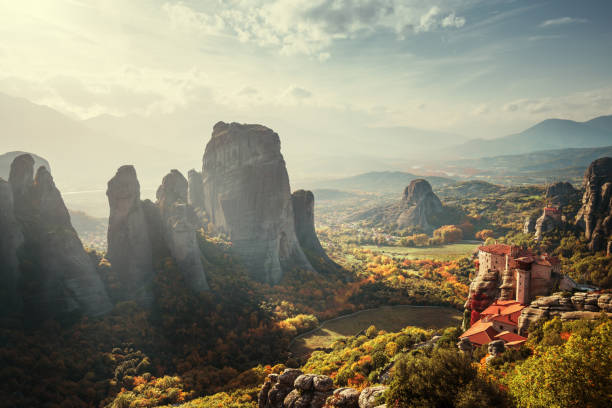 istock Meteora monasteries in Greece 898756968