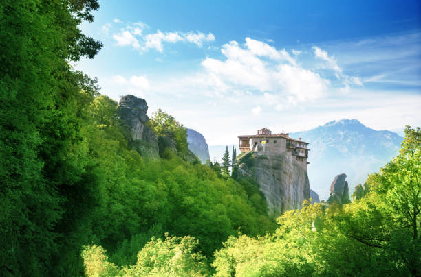 istock Meteora monasteries in Greece 898756988