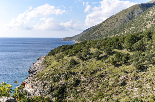 istock Albanian Riviera with Mediterranean Sea 898760702