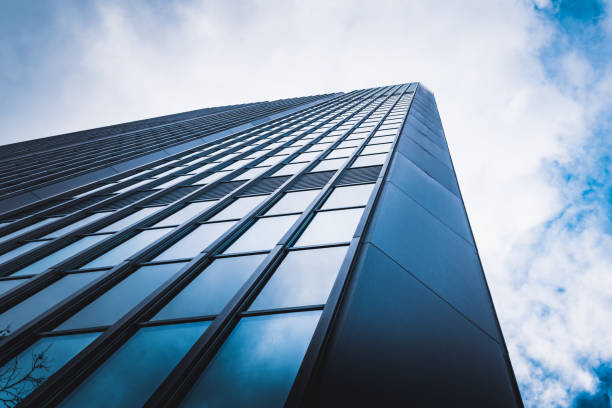 istock View of a modern glass skyscraper. modern office buildings 898762230